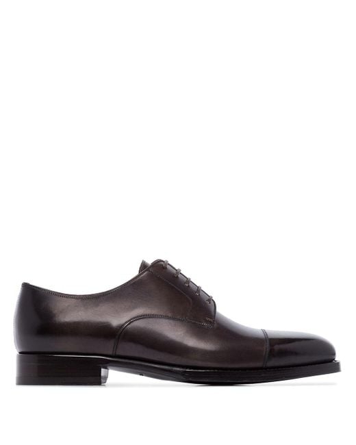 Tom Ford Wessex Derby Shoes in Brown for Men - Lyst