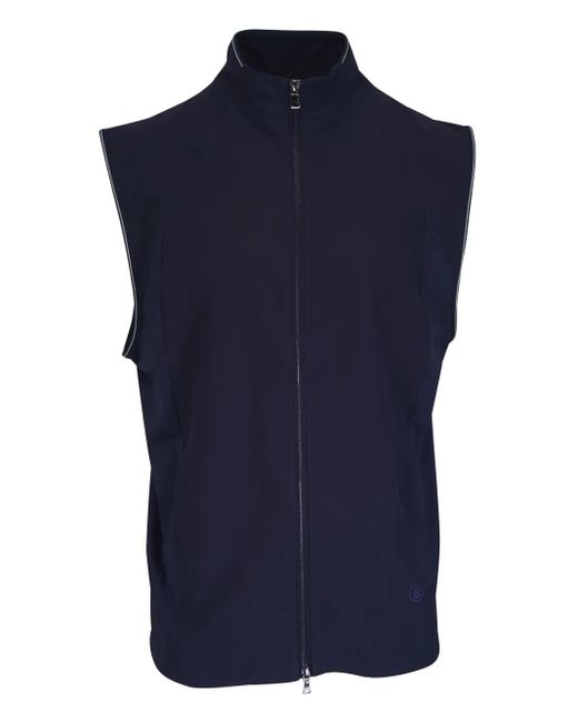 Bogner Blue Zip-Up Gilet for men
