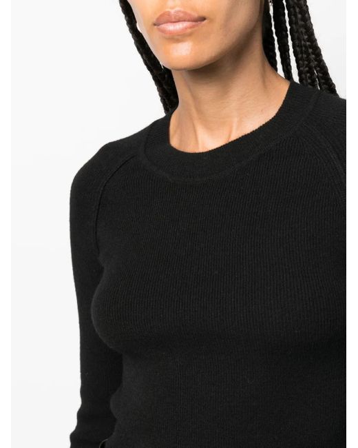 Pinko Black Round-neck Top