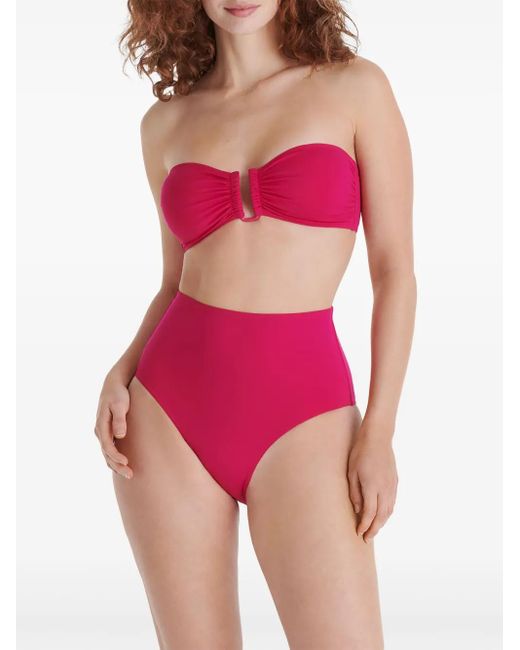 Eres Pink Conquête High-Waisted Bikini Bottoms