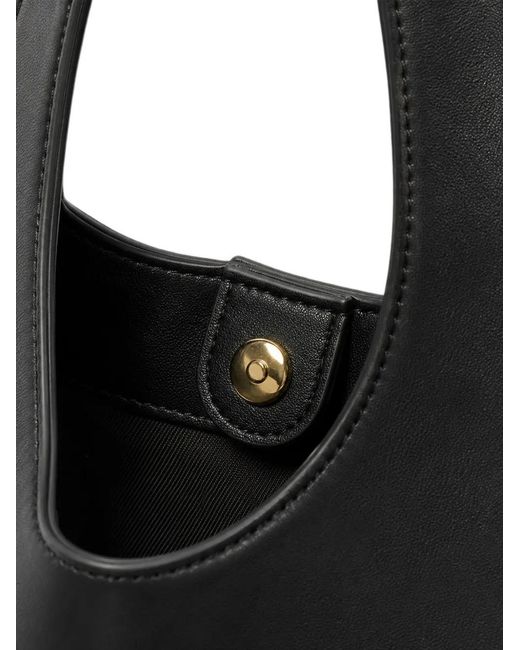 Kat Maconie Black Large Brooklyn Embossed-Logo Shoulder Bag