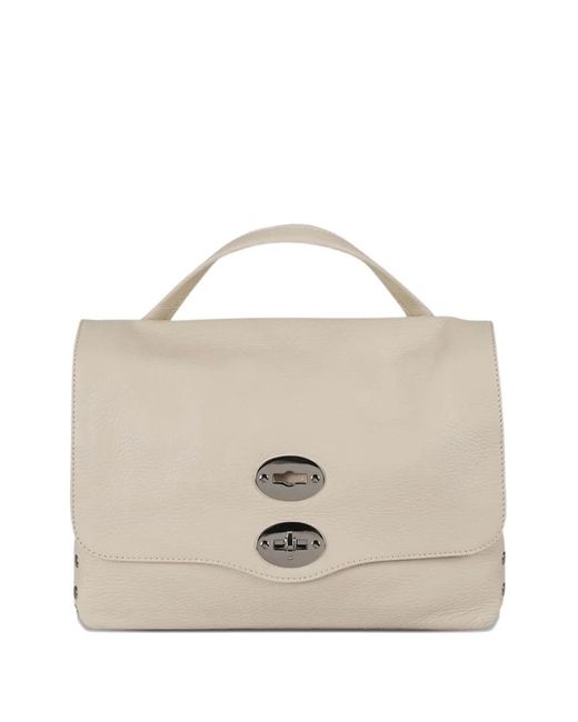Zanellato Natural Postina Top-Handle Shoulder Bag