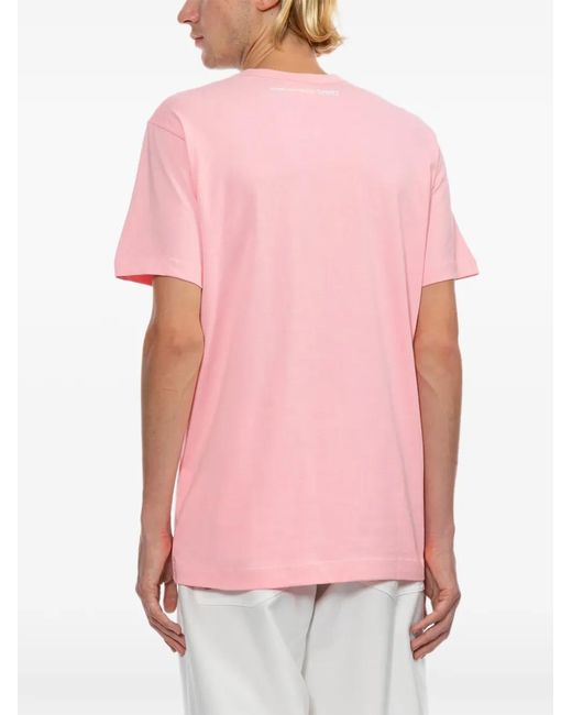 Comme des Garçons Pink Tshirt for men