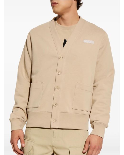 Givenchy White Logo-Patch Sweater for men