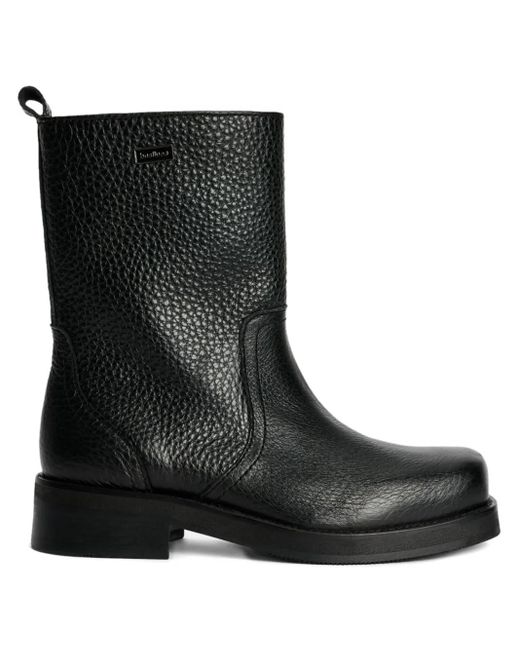 Soulland Black Delaware Leather Boots for men