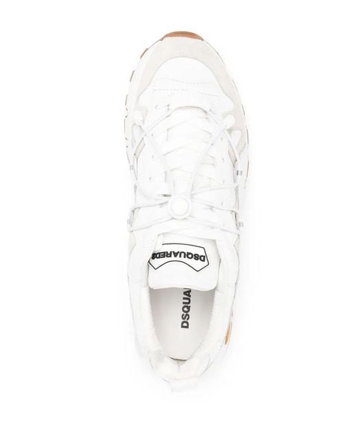 DSquared² White Low-top Sneakers for men