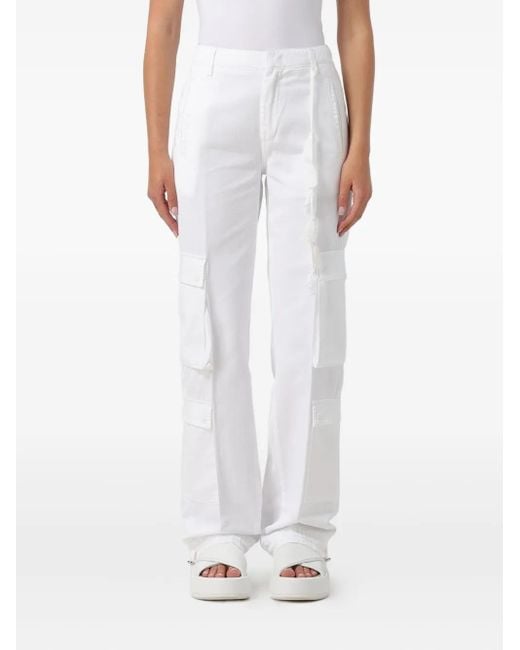 Dondup Amber カーゴパンツ White