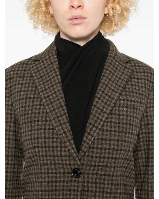 Blazer À Carreaux Circolo 1901 en coloris Brown