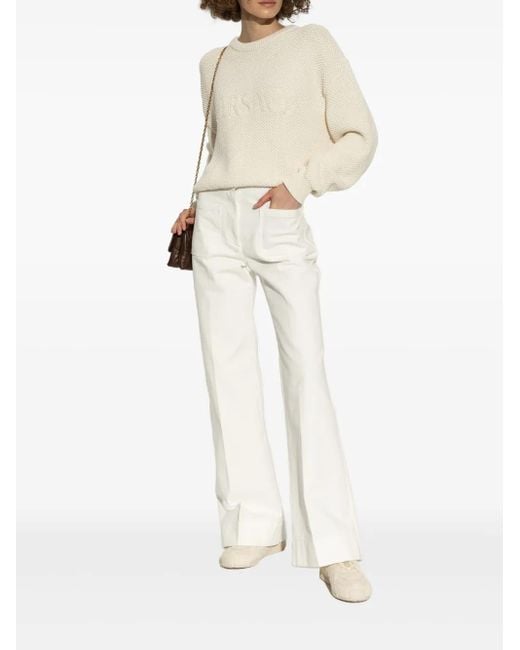 Versace スエード スニーカー White