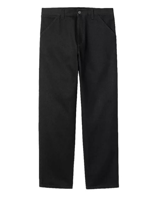 メンズ Carhartt ファイブポケット ジーンズ Black