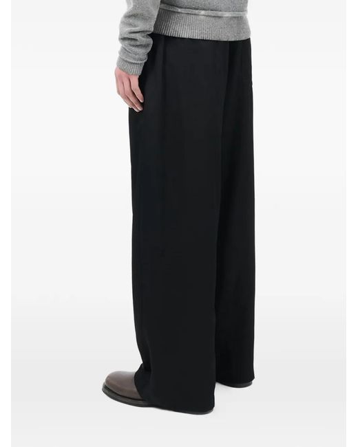 Our Legacy Black Elasticated Twill Leisure Trouser for men