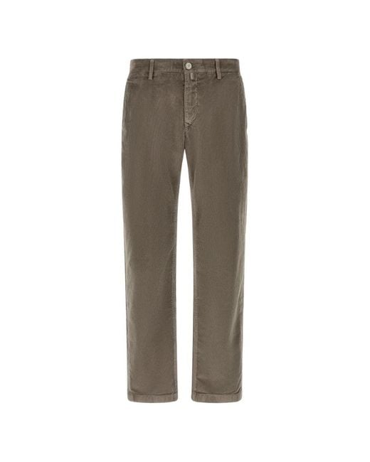 Jacob Cohen Gray Bobby Trousers for men