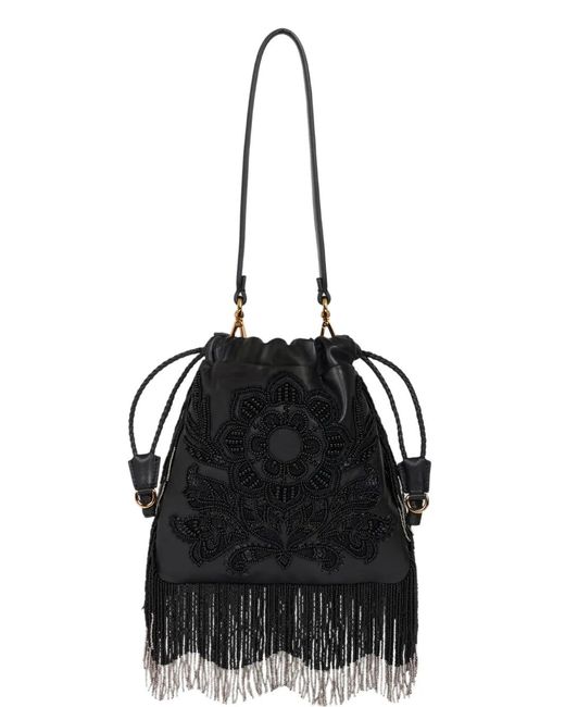 Etro Black Small Kalispera Shoulder Bag