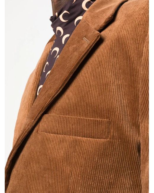 VTMNTS Ribfluwelen Blazer in het Brown voor heren