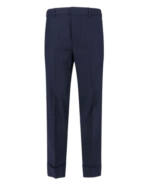 Pantalones con pinzas Cruna de hombre de color Blue