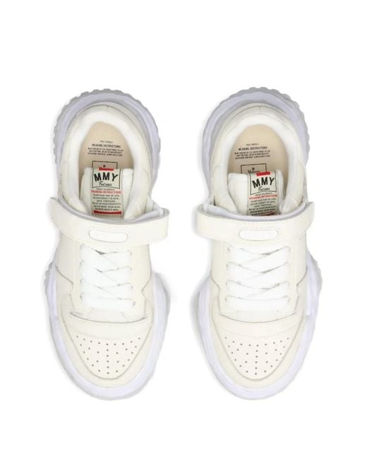 Maison Mihara Yasuhiro White Keith Touch-Strap Sneakers