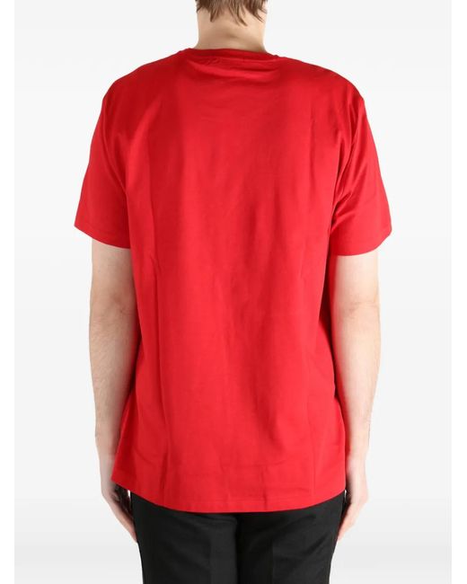 Polo Ralph Lauren Red T-Shirt Polo Bear À Imprimé for men