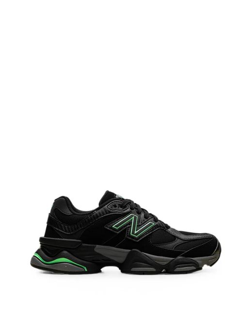 New Balance Black 9060 Panelled Sneakers
