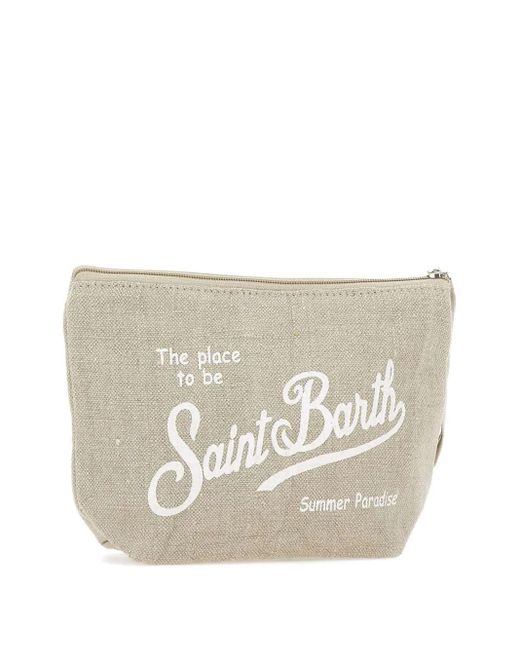 Mc2 Saint Barth White Aline Clutch Bag