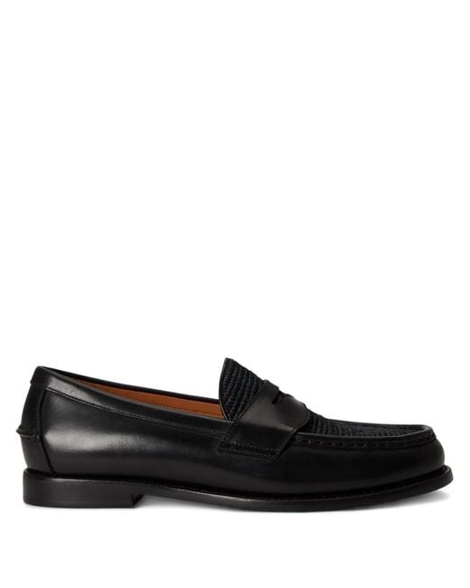 Polo Ralph Lauren Black Alston Loafers for men