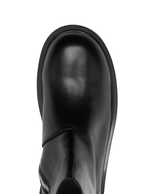 Botas con plataforma y cremallera Sandro de hombre de color Black
