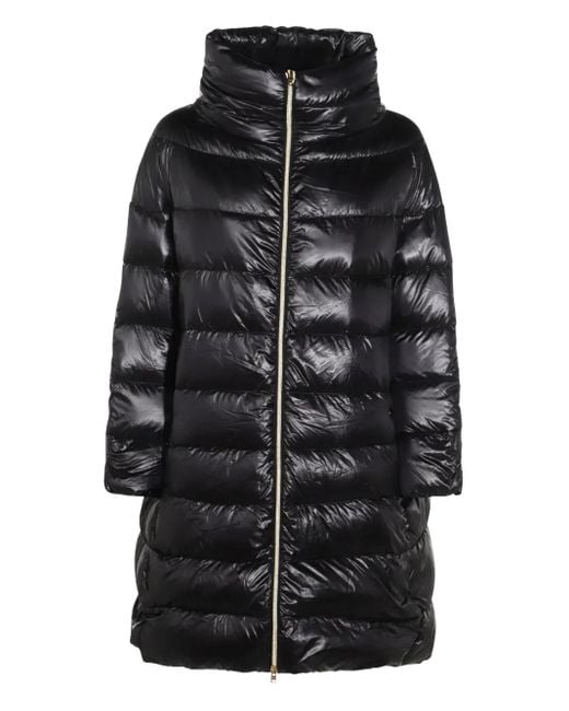 Doudoune Oversize À Col Montant Herno en coloris Black
