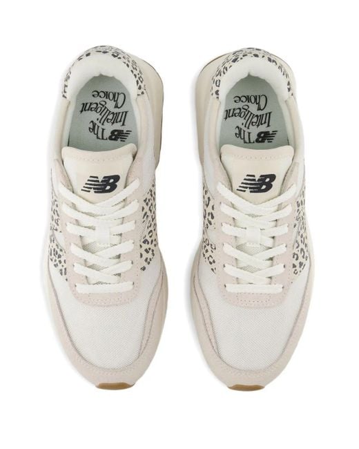 Sneakers Con Stampa 370 di New Balance in White