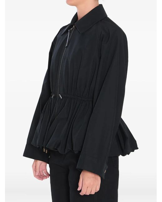 Loewe Black Cotton Blend Blouson Jacket