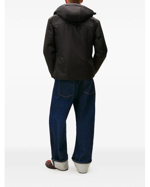 Tommy Hilfiger Black Logo-Patch Jacket for men