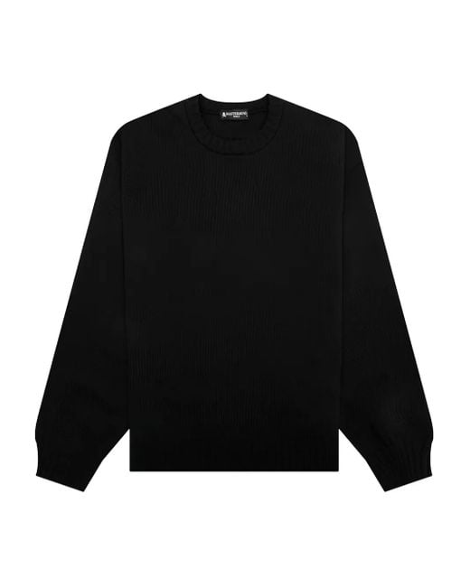 Jersey con bordado de calavera y huesos MASTERMIND WORLD de hombre de color Black