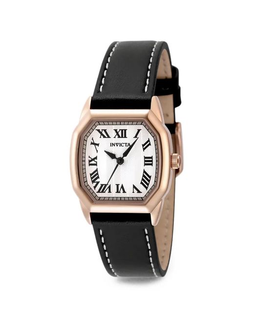INVICTA WATCH White Wildflower Octagonal-Face 27Mm Watch