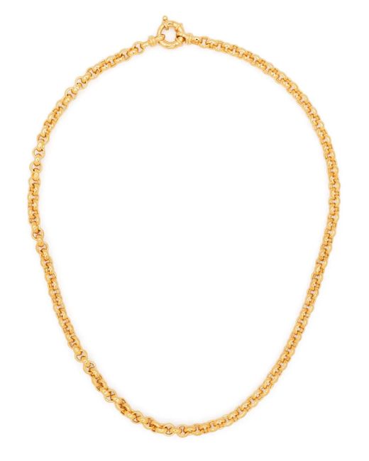 Tom Wood Metallic Thick Rolo Chain Necklace