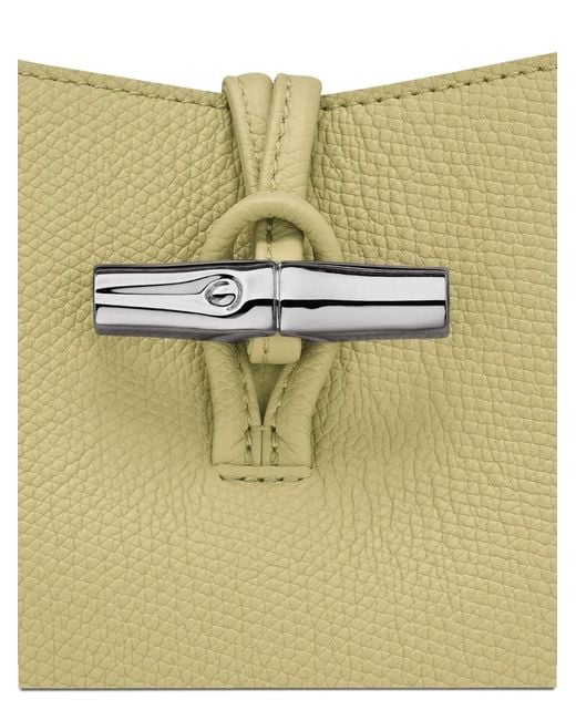 Longchamp Le Roseau Xs Bucket-Tas in het Yellow