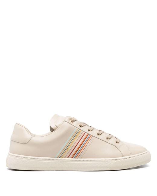 Paul Smith Pink Hansen Leather Sneakers for men