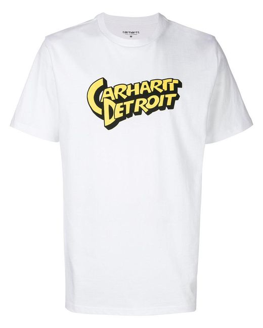 Carhartt Doctor Detroit T-shirt in White for Men | Lyst