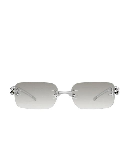 Gentle Monster Tetra 02(Brm) Sunglasses in Metallic | Lyst