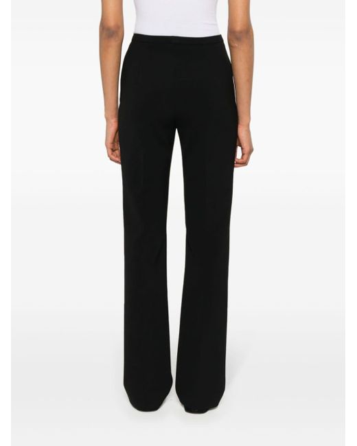 The Row Black Desmond Straight Trousers