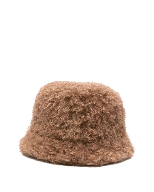 Moncler Natural Teddy Bucket Hat