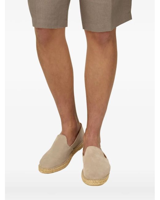 Boggi Natural Tellin Suede Espadrilles for men