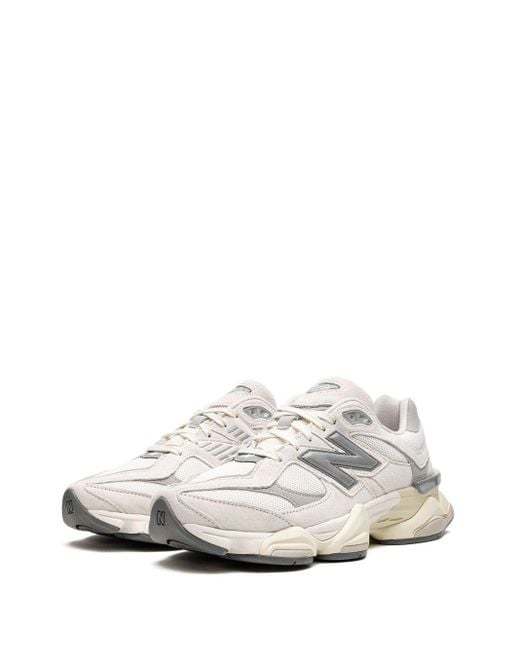 New Balance White 9060 Sea Salt Sneakers