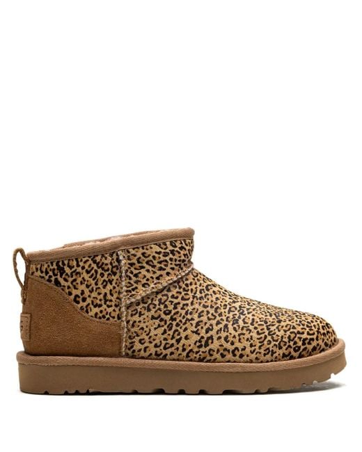 Ugg Brown Ultra Mini Speckles Boots