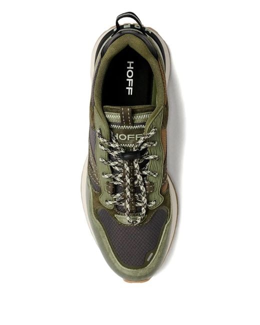 HOFF Green City Off Road Panelled Lace-Up Sneakers for men