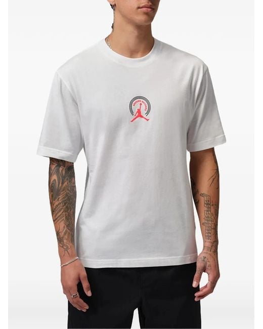 Nike Gray Broken Records Graphic T-Shirt for men