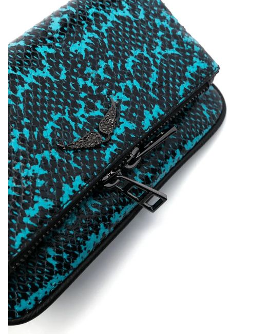 Zadig & Voltaire Blue Rock Nano Wild Mini Bag