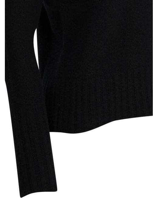 Drumohr Black Roll-Neck Knitwear