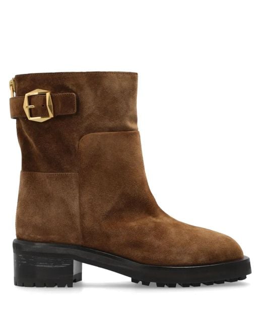 Stivali Brooklyn 50Mm di Jimmy Choo in Brown