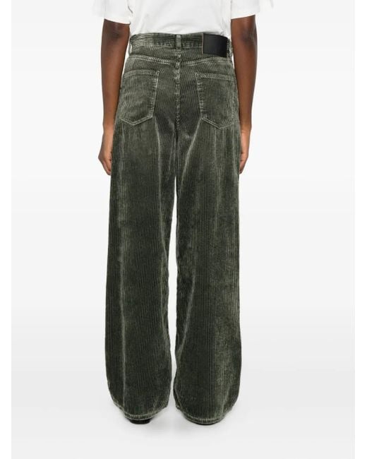 Bellerose High Waist Broek in het Green
