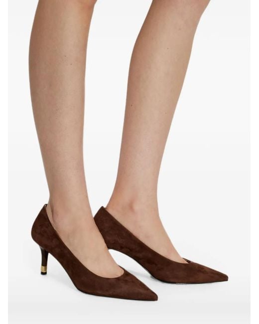 Furla Brown Aria Pointed-Toe Pumps