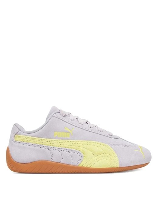PUMA White Speedcat Sneakers