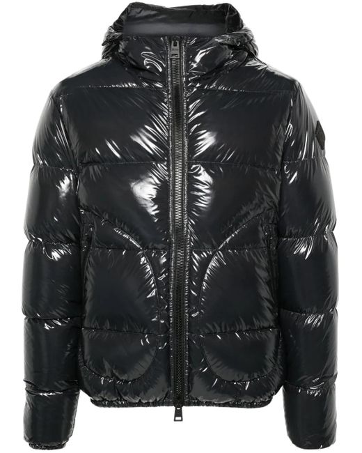 Veste Matelassée À Capuche Herno pour homme en coloris Black